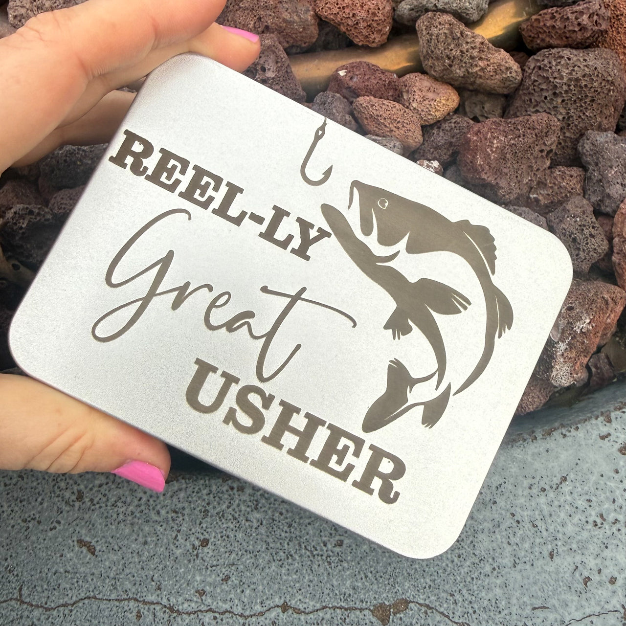Usher Fishing Lure + Tin