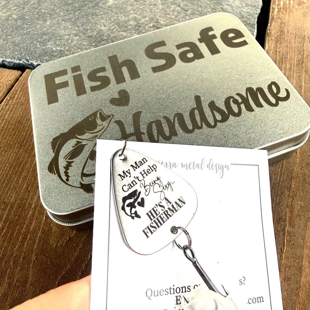 The Sexy Fisherman Fishing Lure + Tin