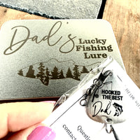 Thumbnail for Huntsville Dad Fishing Lure + Tin