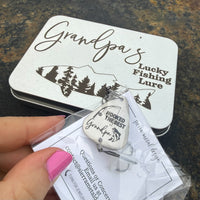 Thumbnail for Huntsville Grandpa Fishing Lure + Tin