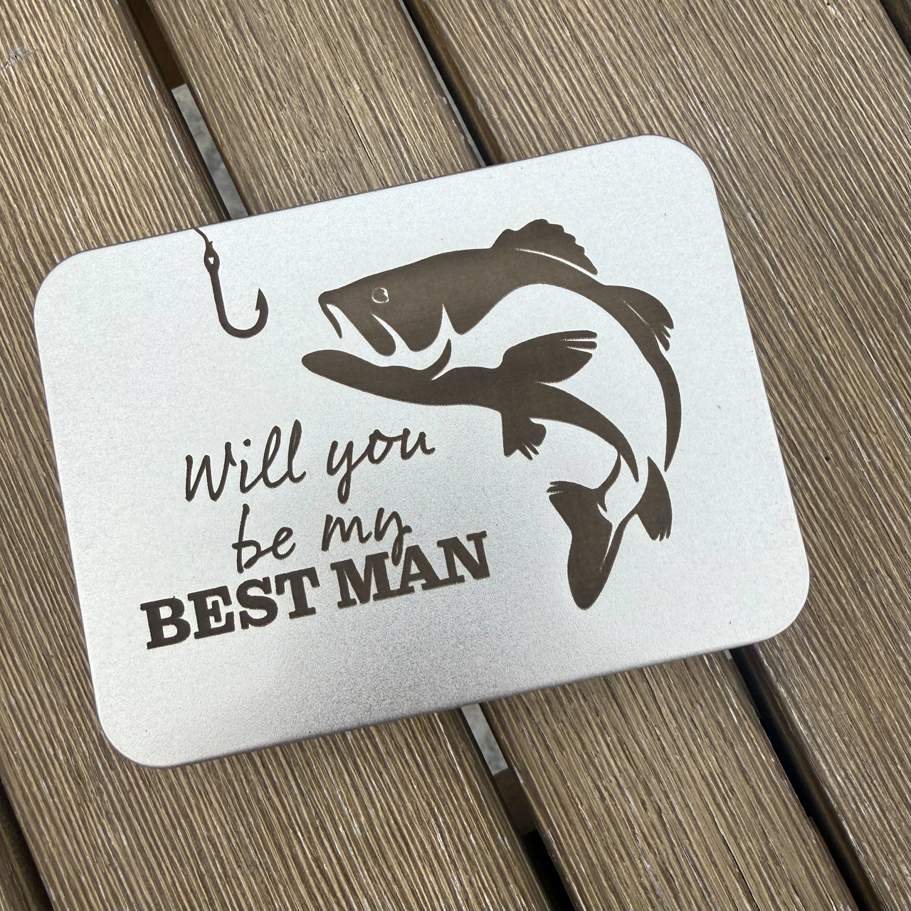 Best Man Fishing Lure + Tin