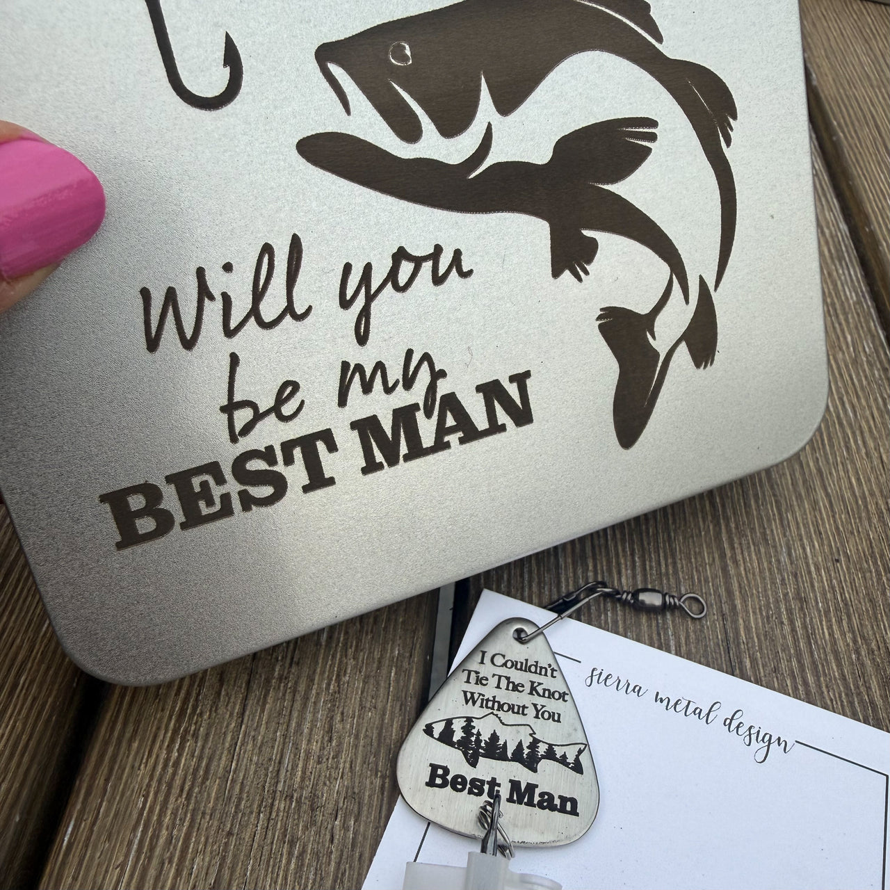 Best Man Fishing Lure + Tin