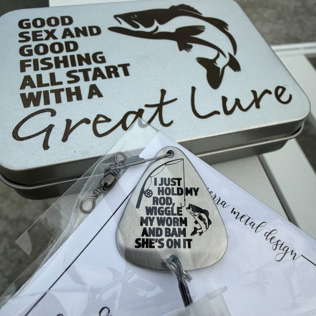 The Ketchikan Fishing Lure + Tin
