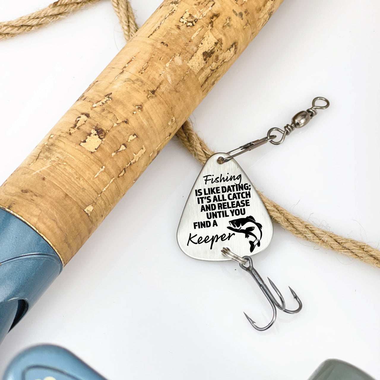 The Keeper Fishing Lure + Tin