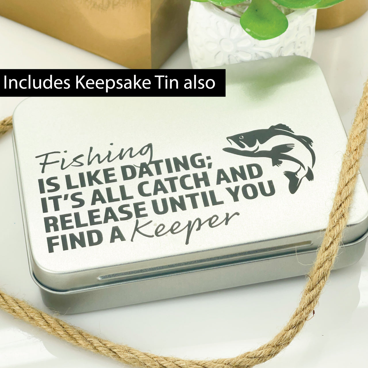 The Greatest Catch Fishing Lure + Tin
