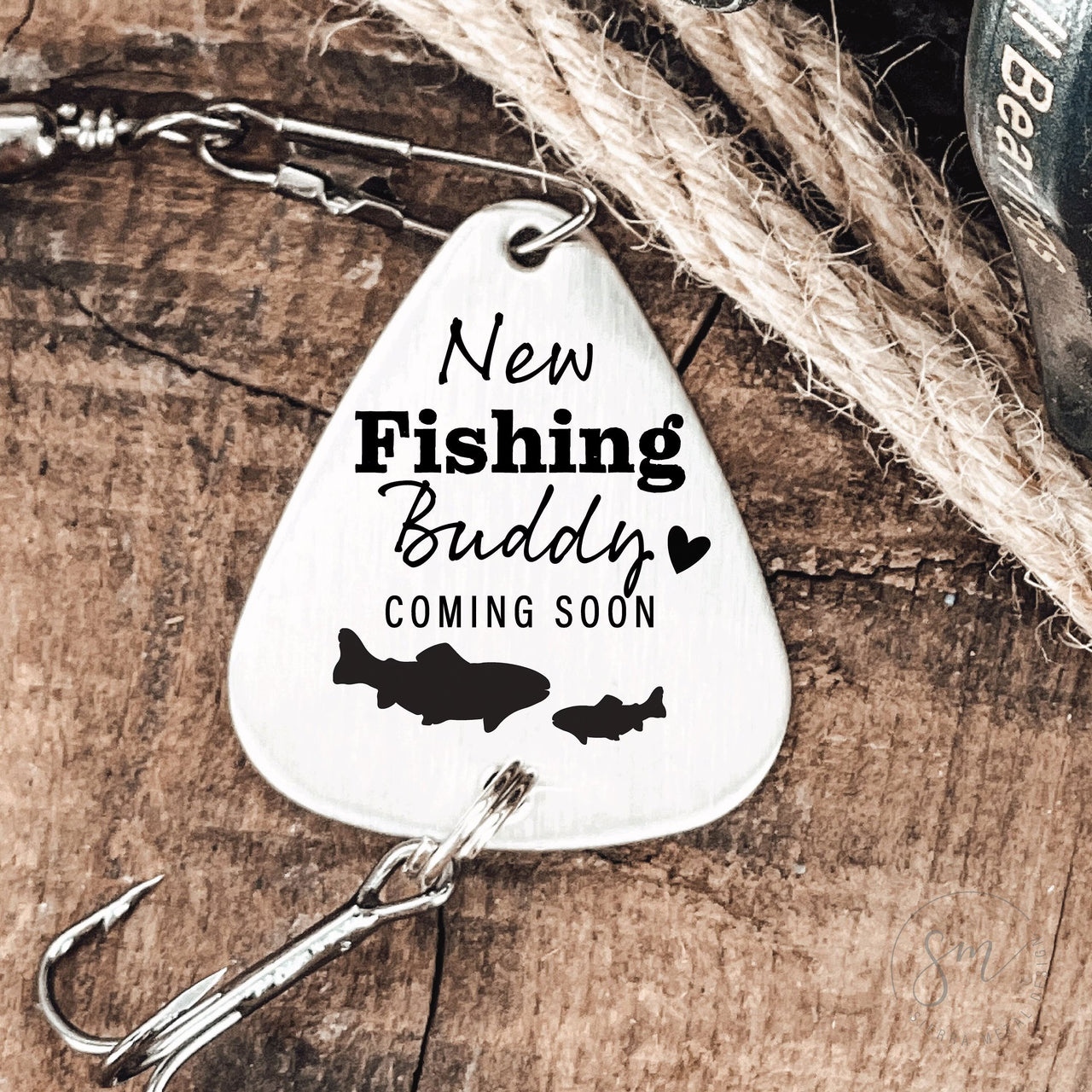 The Reel Big News Fishing Lure + Tin