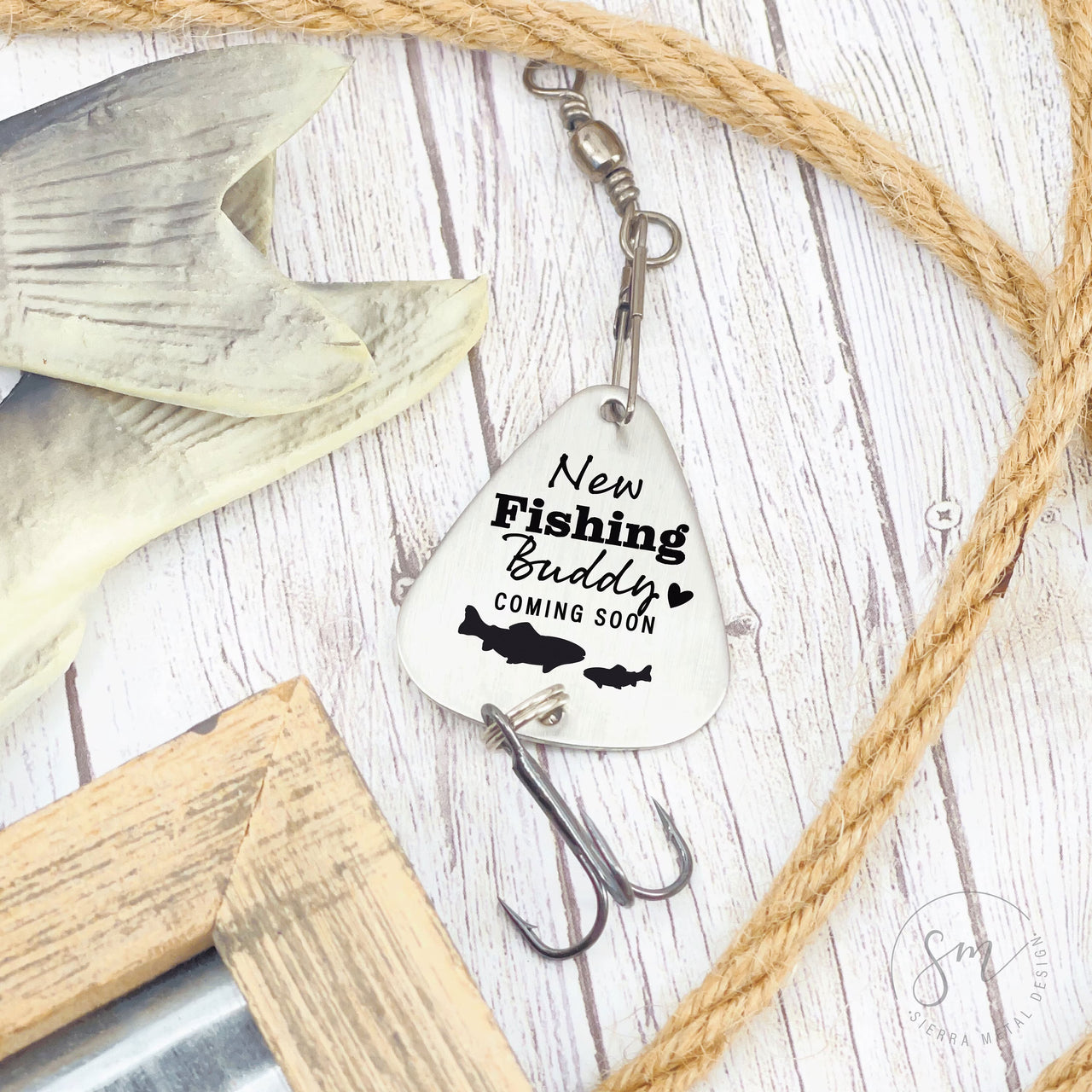 The Reel Big News Fishing Lure + Tin