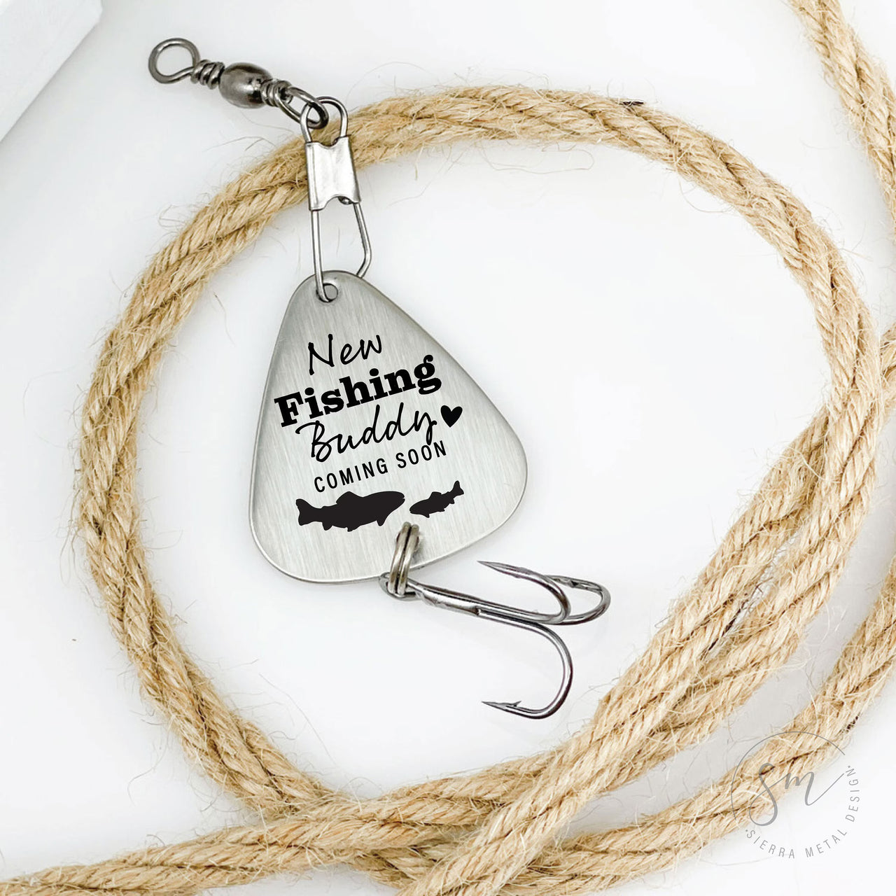 The Reel Big News Fishing Lure + Tin