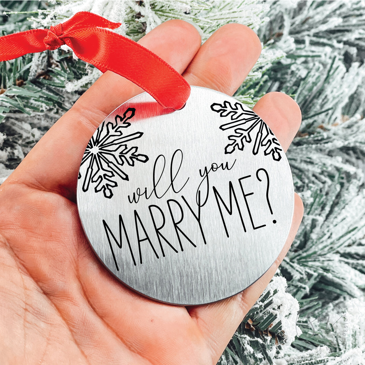 Will You Marry Me Ornament