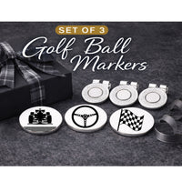Thumbnail for Racing Golf Ball Marker Set of 3