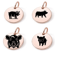 Thumbnail for Farm Pig Charm Set