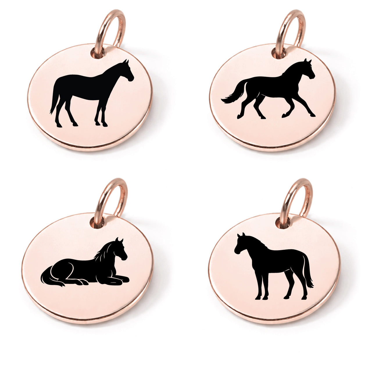 Farm Horse Charm Set