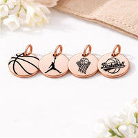 Thumbnail for Basketball Sports Charm Set