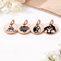 Thumbnail for Wrestling Sports Charm Set