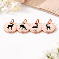 Thumbnail for Mama Deer Charm Set