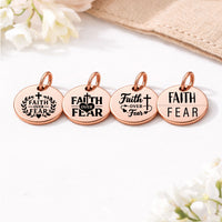Thumbnail for Faith Over Fear Charm Set