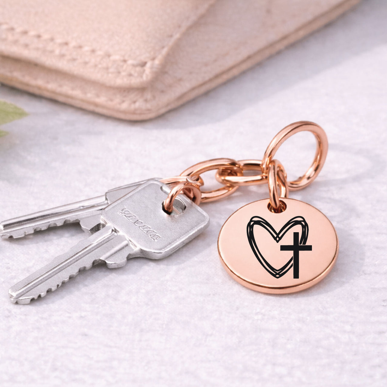 Cross Christian Charm Set