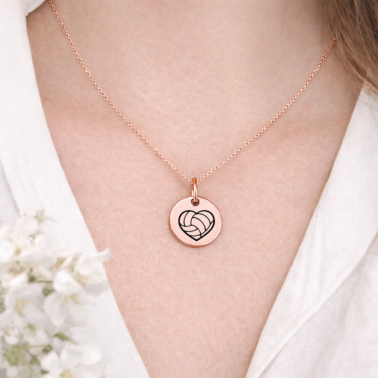 Volleyball Sports Charm Set