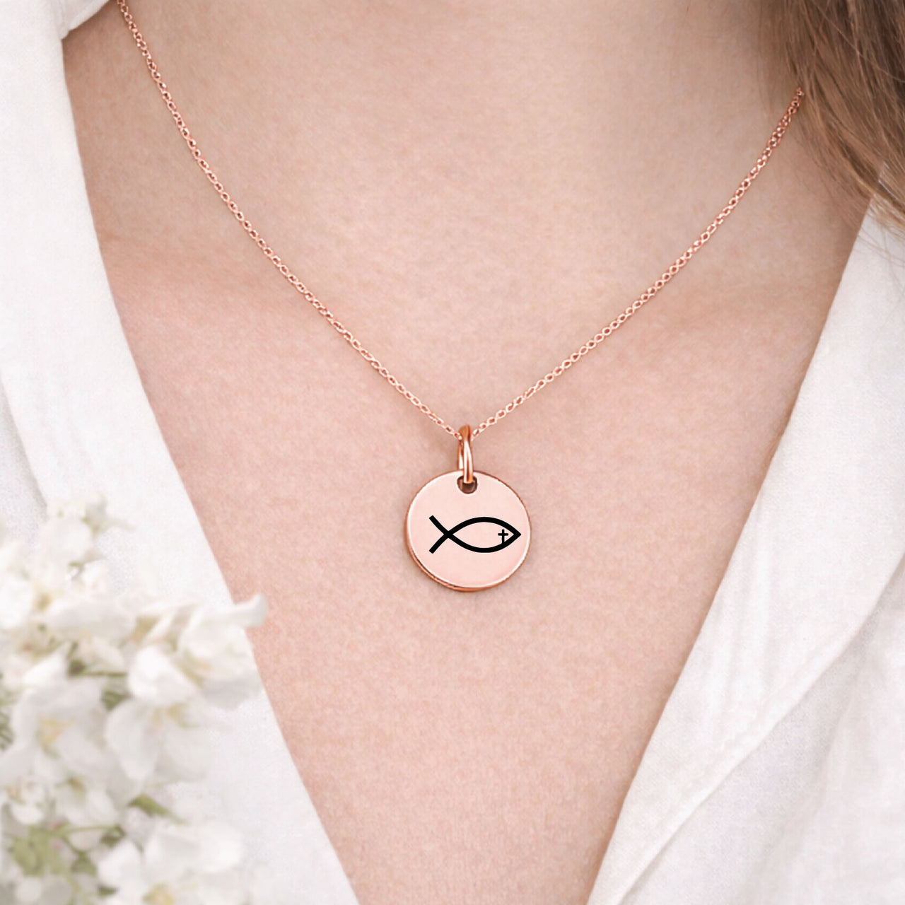 Jesus Fish (Ichthys) Charm Set