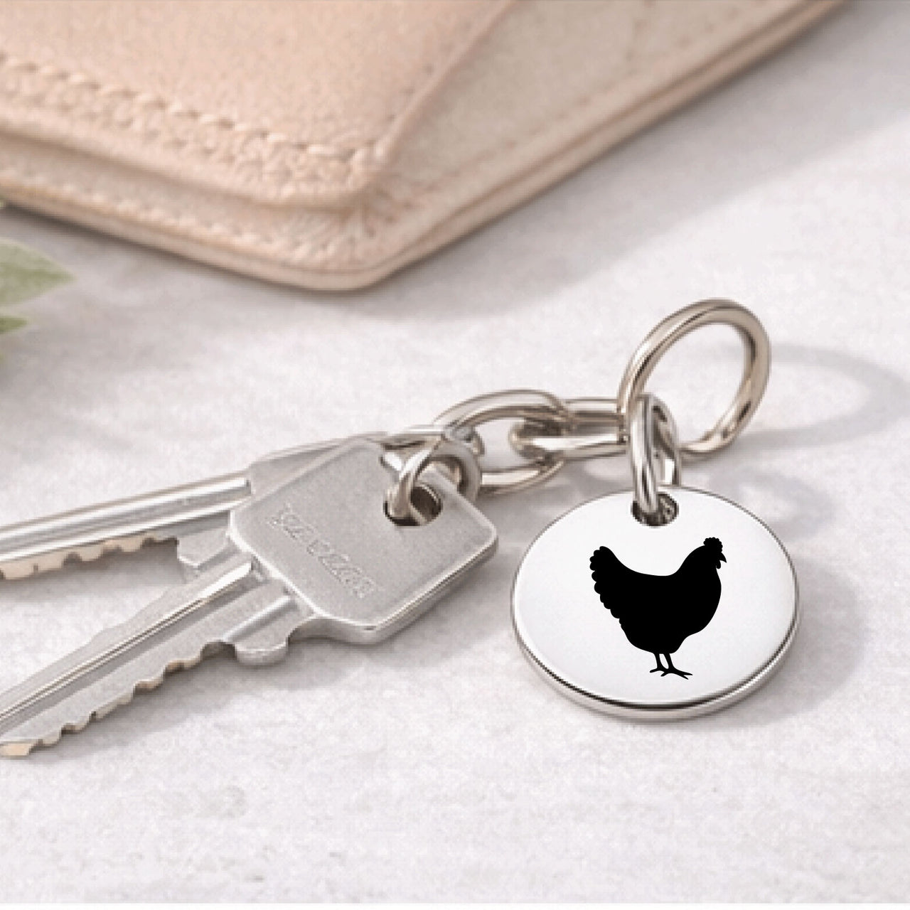 Farm Chicken Charm Set