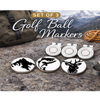 Thumbnail for Sportsman Golf Ball Marker Set of 3