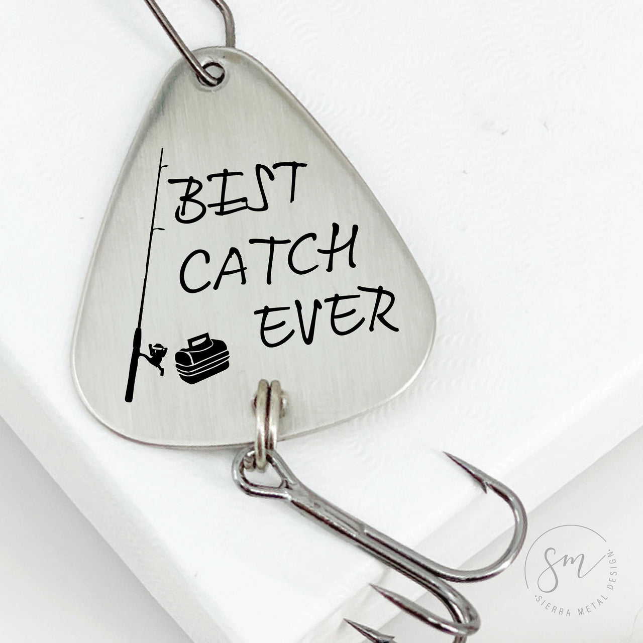 engraved fishing lures uk The Lawton Fishing Lure + Tin – Sierra Metal Design
