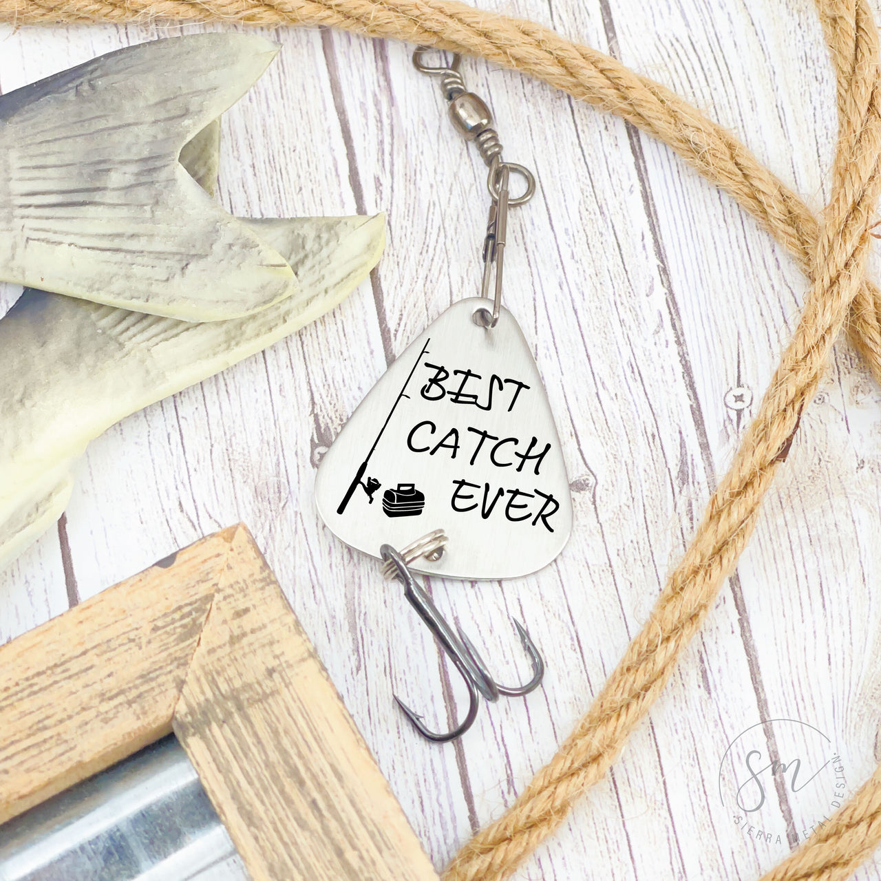 best catch ever fishing lure The Lawton Fishing Lure + Tin – Sierra Metal Design