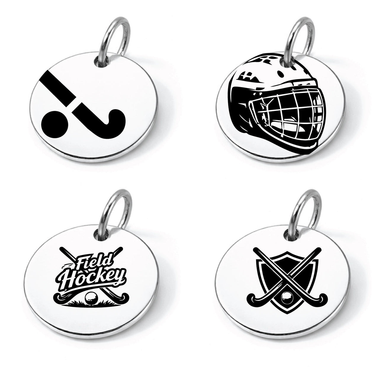 Field Hockey Sports Charm Set