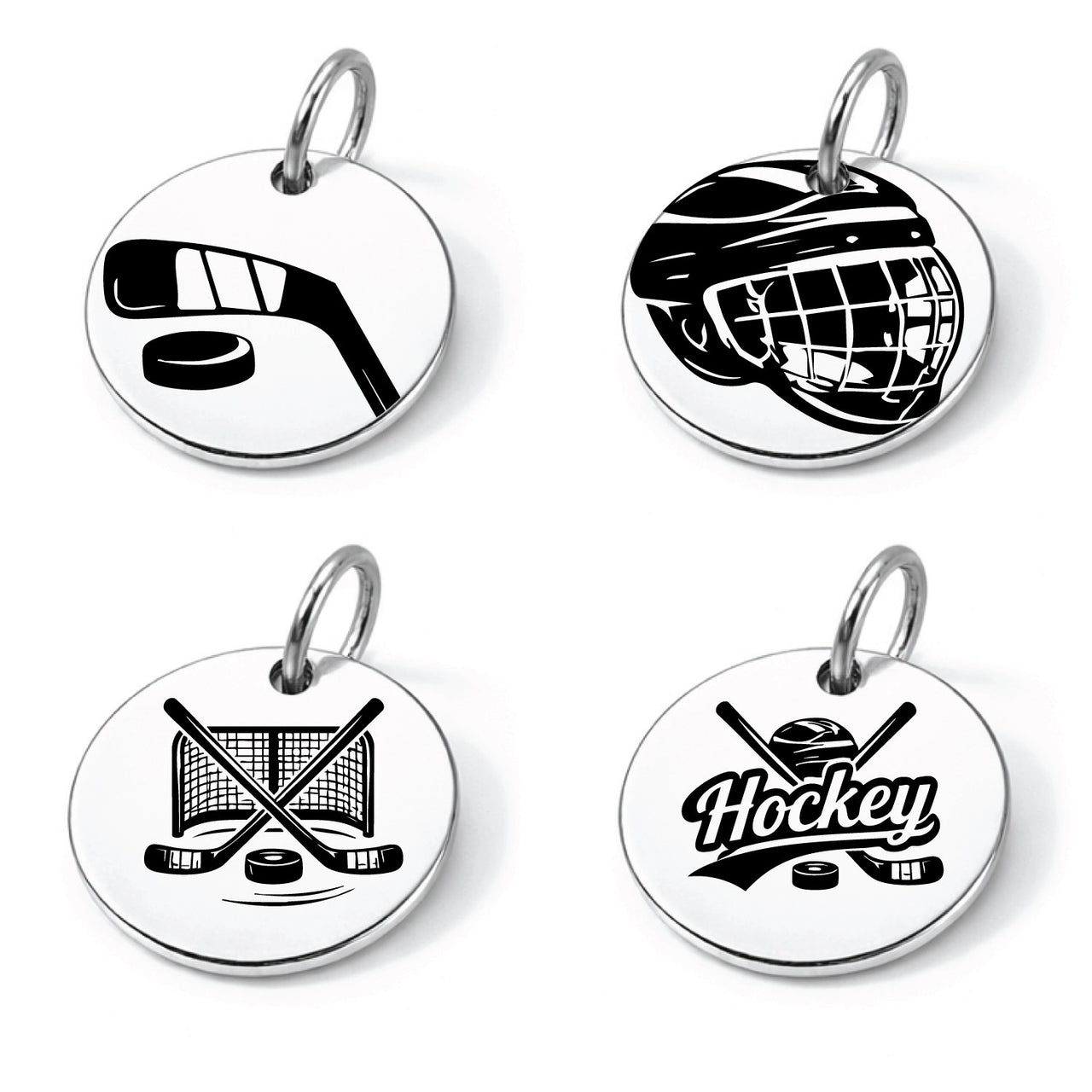 Hockey Sports Charm Set