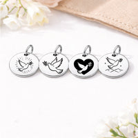 Thumbnail for Dove Charm Set