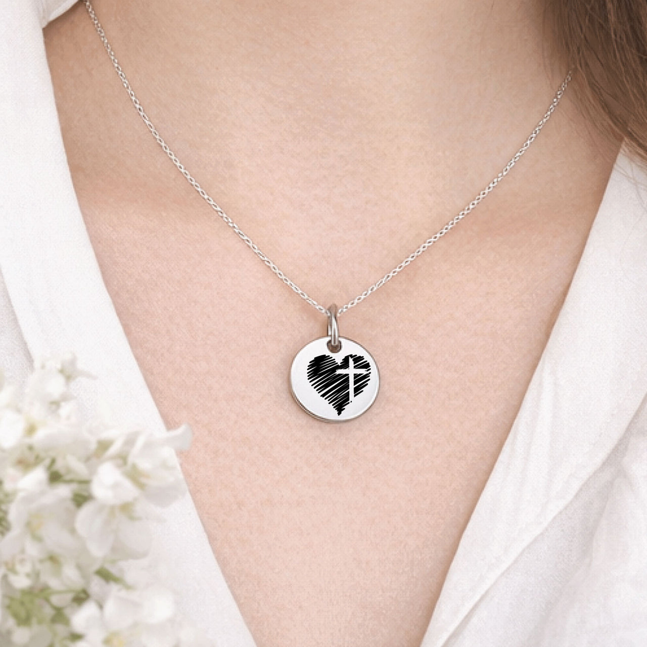 Cross Christian Charm Set