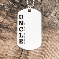 Thumbnail for Dog Tag Uncle Necklace