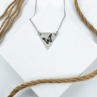 Thumbnail for Triangle Butterfly Necklace