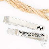 Thumbnail for Brother Of The Groom Tie Clip