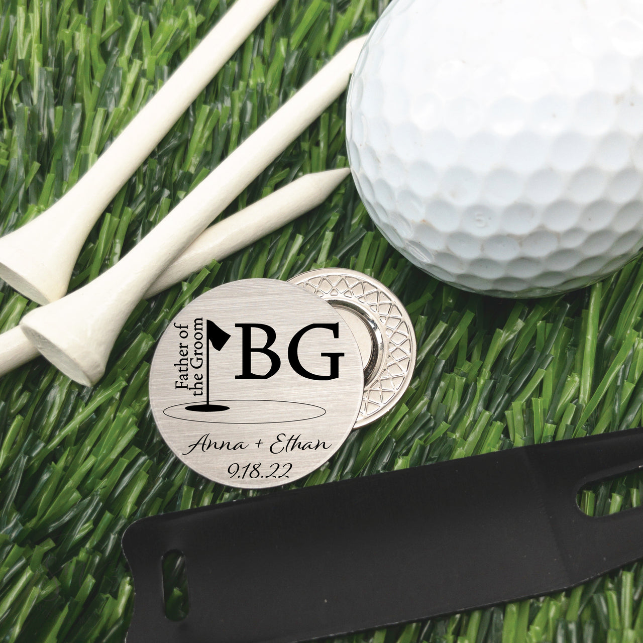 Father Of The Groom Golf Ball Marker