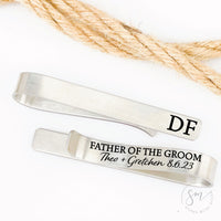 Thumbnail for Father Of The Groom Tie Clip