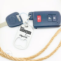 Thumbnail for Godfather Bottle Opener Keychain