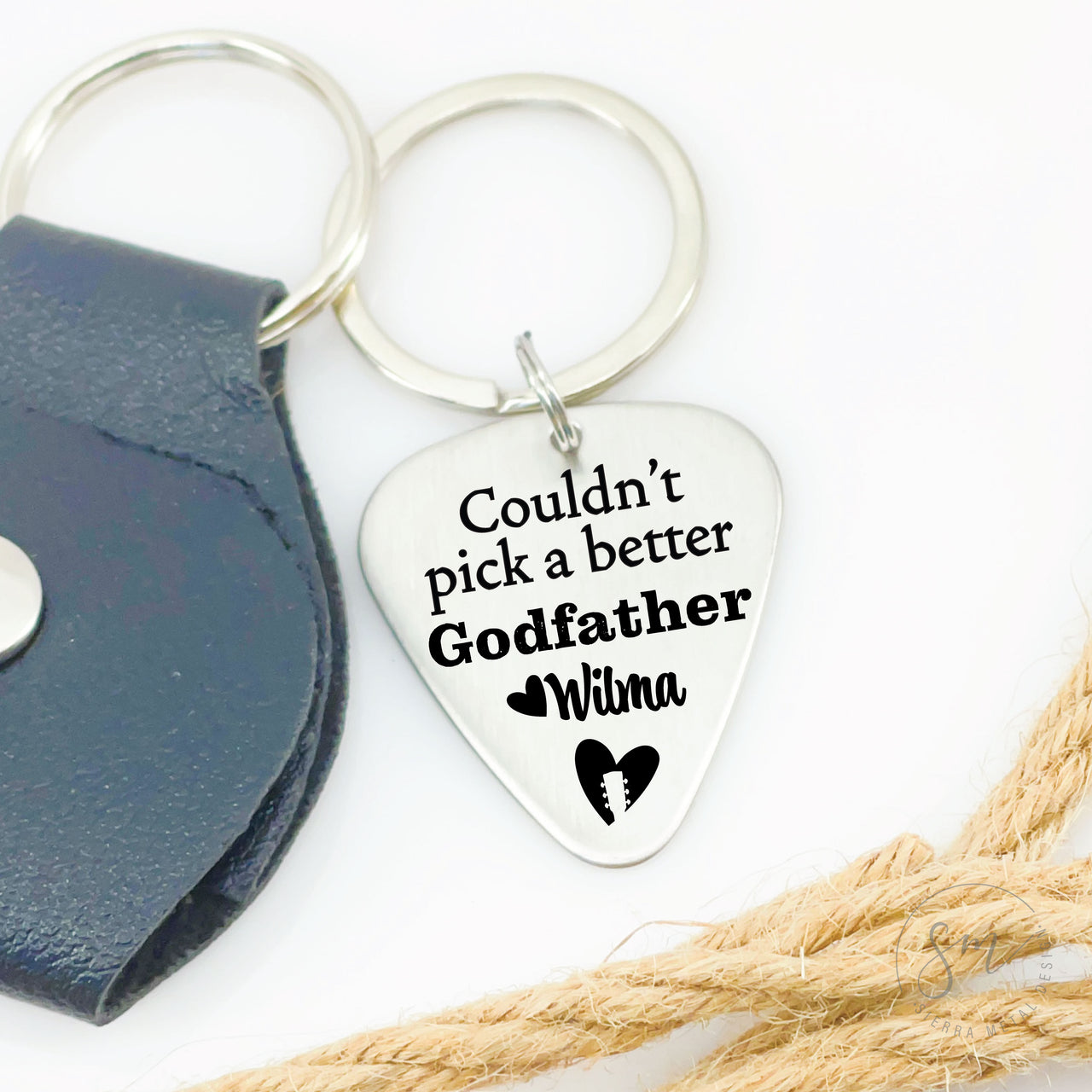 Couldn't Godfather Pick Keychain