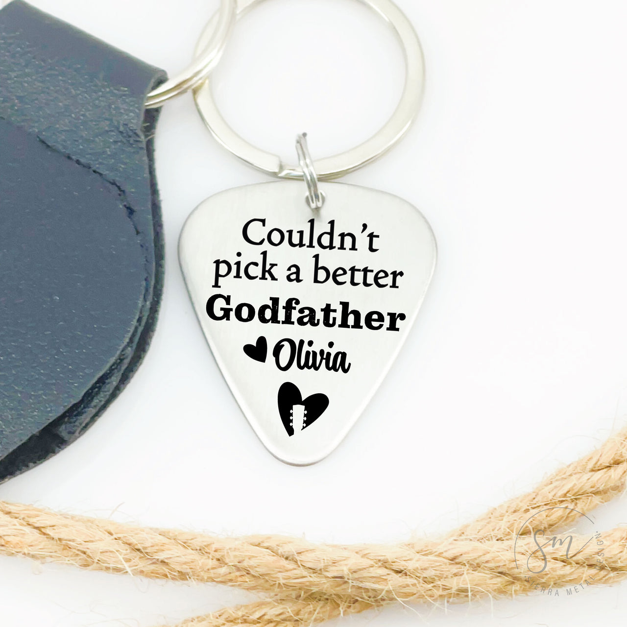 Couldn't Godfather Pick Keychain