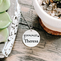Thumbnail for Martha Disc Necklace