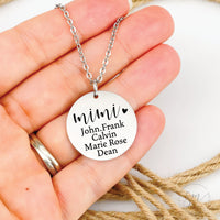 Thumbnail for Martha Disc Necklace