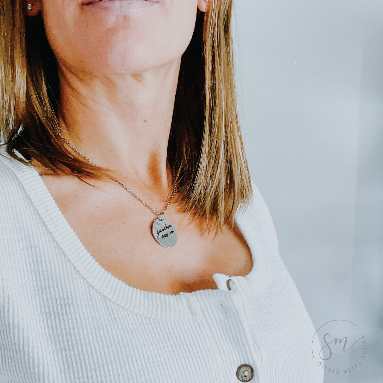 Martha Disc Necklace
