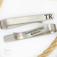 Thumbnail for I Loved You First Tie Clip