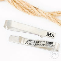 Thumbnail for Uncle Of The Bride Tie Clip