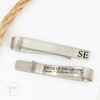 Thumbnail for Uncle Of The Groom Tie Clip